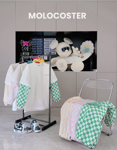 Molocoster Chess Pattern Snow Suit