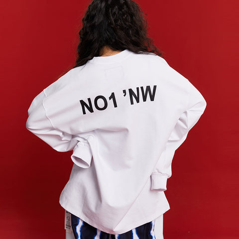 NO1NW Oversize logo jumper - RAKU-Snowsports