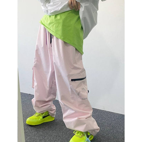 POMT Winter Shred Freedom Oversize Solid Snow Pants - Snowears-snowboarding skiing jacket pants accessories