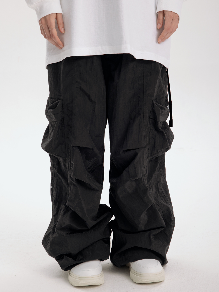 POMT CleanF Wrinkle Baggy Cargo Snow Pants - Snowears-snowboarding skiing jacket pants accessories