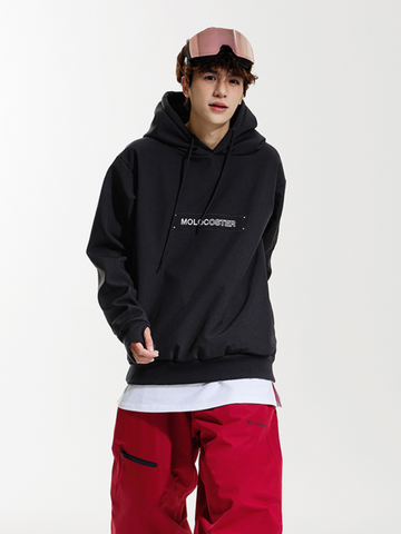 Molocoster Embroidered LOGO Hoodie - Snowears-snowboarding skiing jacket pants accessories