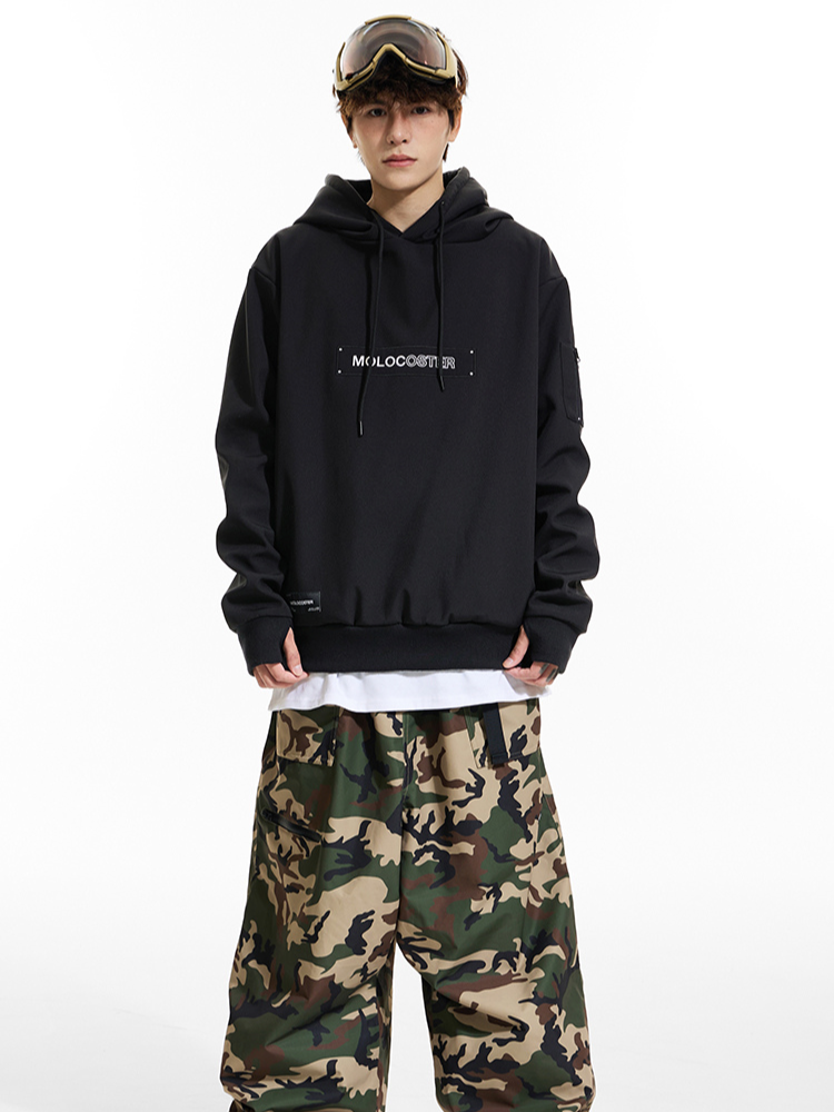 Molocoster Embroidered LOGO Hoodie