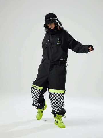 Tolasmik X Banana Hook 23 Premium Chess Bib Pants - RAKU-Snowsports