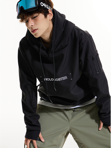 Molocoster Embroidered LOGO Hoodie - Snowears-snowboarding skiing jacket pants accessories