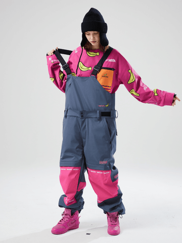 Tolasmik X Banana Hook 23 Premium Snow Bib Pants - RAKU-Snowsports