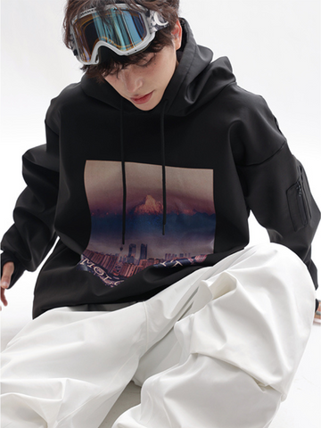 Molocoster Mount Thermal Pullover Hoodie - Snowears-snowboarding skiing jacket pants accessories
