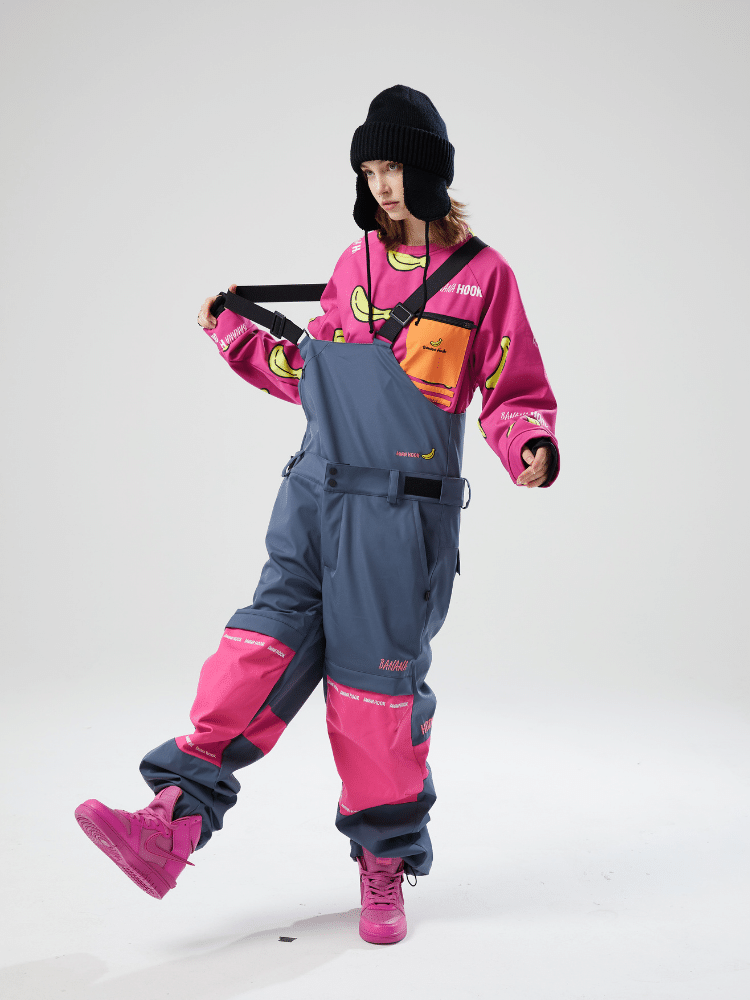 Tolasmik X Banana Hook 23 Premium Snow Bib Pants - RAKU-Snowsports