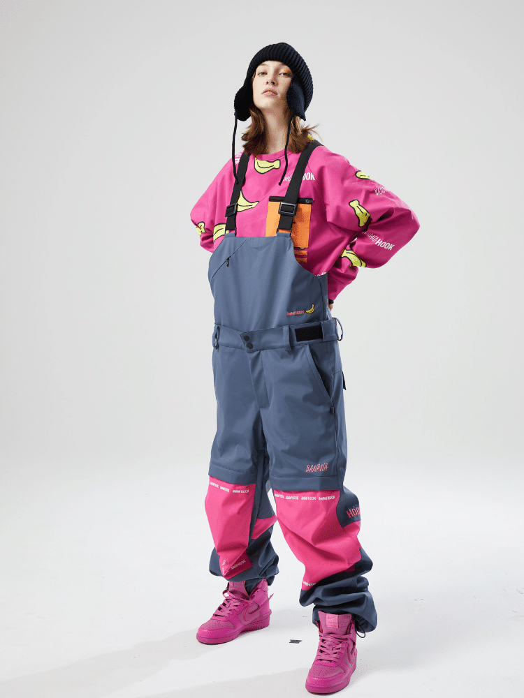 Tolasmik X Banana Hook 23 Premium Snow Bib Pants - RAKU-Snowsports