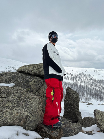 RenChill Cherry Bomb Baggy Snow Pants