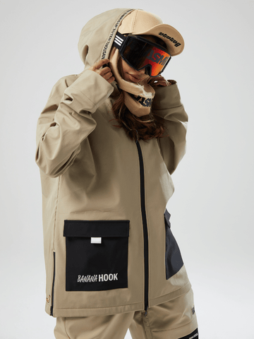 Tolasmik X Banana Hook Logo Hood Jacket - RAKU-Snowsports