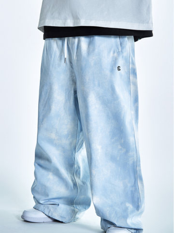 RenChill Tie-dyed Super Baggy Pants - Snowears-snowboarding skiing jacket pants accessories