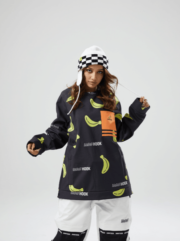 Tolasmik x Banana Hook Fruit Logo Pullover Fleece Hoodie - RAKU-Snowsports