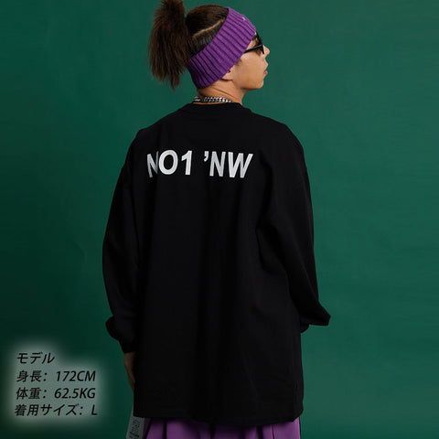 NO1NW Oversize logo jumper - RAKU-Snowsports
