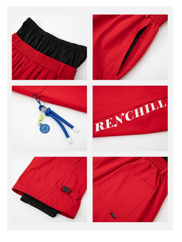 RenChill Cherry Bomb Baggy Snow Pants