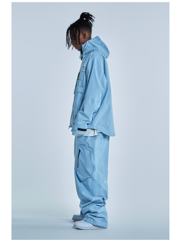 RenChill 2L Silver Colorblock Snow Suit