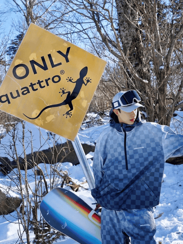 Molocoster 3L Gradient Chess Zipper Fleece Suit