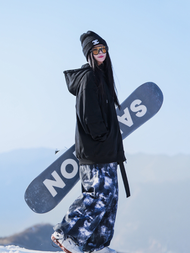 RenChill Tie-dyed Super Baggy Pants - Snowears-snowboarding skiing jacket pants accessories