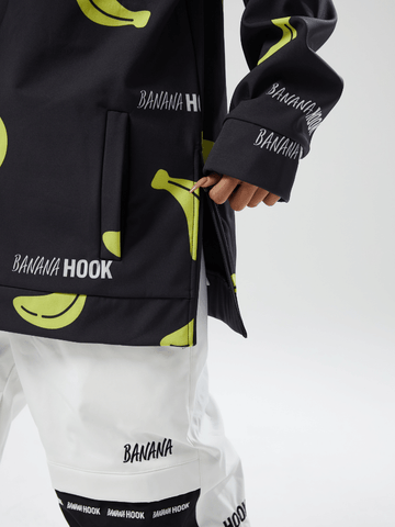 Tolasmik x Banana Hook Fruit Logo Pullover Fleece Hoodie - RAKU-Snowsports