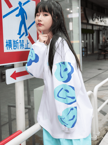 POMT Street Style Baggy Sweatshirt - Snowears-snowboarding skiing jacket pants accessories