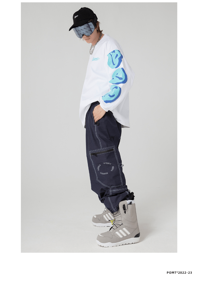 POMT Street Style Baggy Sweatshirt - Snowears-snowboarding skiing jacket pants accessories
