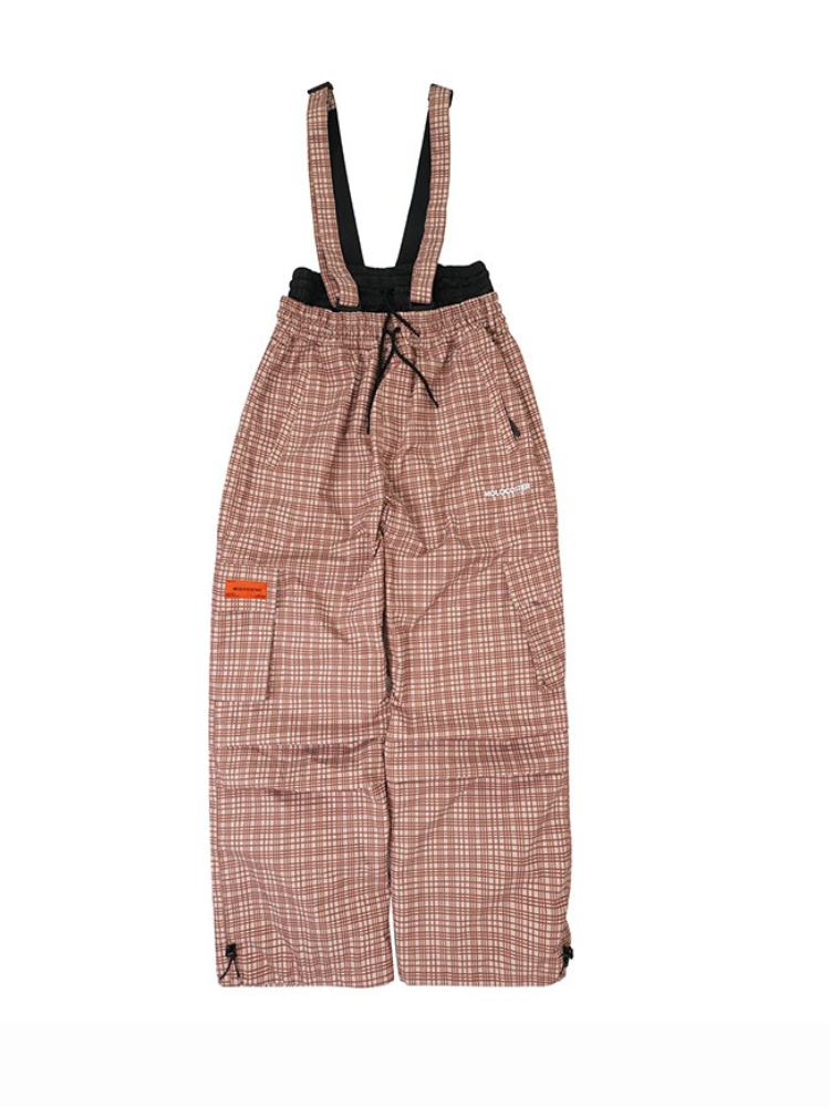 Molocoster Checkered Snow Pants
