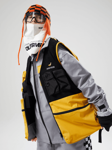 Tolasmik x Banana Hook 23 Colorblock Waistcoat - RAKU-Snowsports