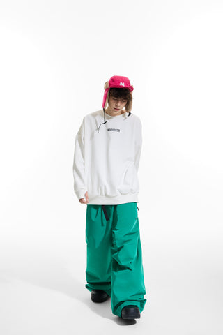 Molocoster Oversize Fleece Snow Pants - Snowears-snowboarding skiing jacket pants accessories