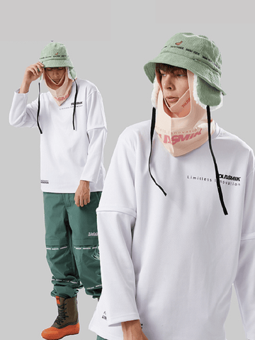 Tolasmik QUICK-DRY Sweatshirt - White Seris - RAKU-Snowsports