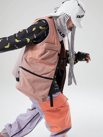 Tolasmik x Banana Hook 23 Colorblock Waistcoat - RAKU-Snowsports