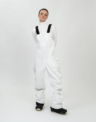 Bib Pants Waterproof Master White