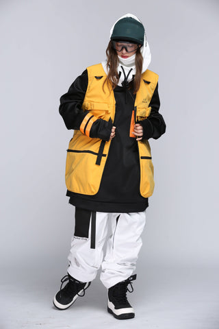 Tolasmik x Banana Hook Apricot Yellow Waistcoat - RAKU-Snowsports