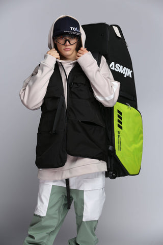 Tolasmik x Banana Hook Ink Black Waistcoat - RAKU-Snowsports