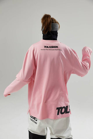Tolasmik QUICK-DRY Sweatshirt - Light Pink Seris - RAKU-Snowsports