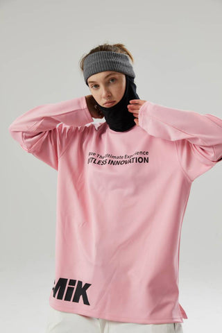 Tolasmik QUICK-DRY Sweatshirt - Light Pink Seris - RAKU-Snowsports