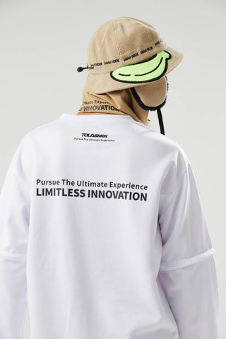 Tolasmik QUICK-DRY Sweatshirt - White Seris - RAKU-Snowsports