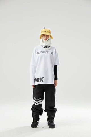 Tolasmik QUICK-DRY Sweatshirt - White Seris - RAKU-Snowsports