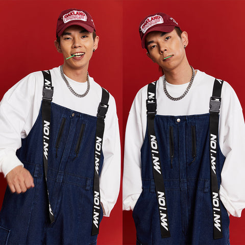 NO1NW Denim bib pants - RAKU-Snowsports