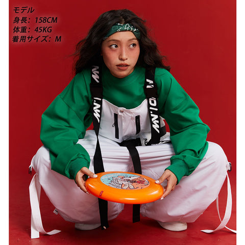 NO1NW Puffy strappy bib pants - RAKU-Snowsports