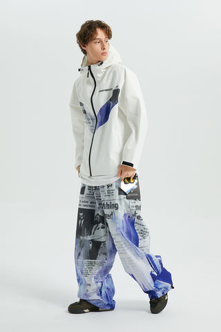 Positibeety 3L newspaper pants unisex - RAKU-Snowsports