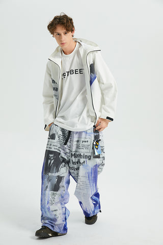 Positibeety 3L newspaper pants unisex - RAKU-Snowsports