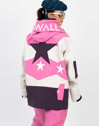 Jacket Waterproof A Star Born Pink