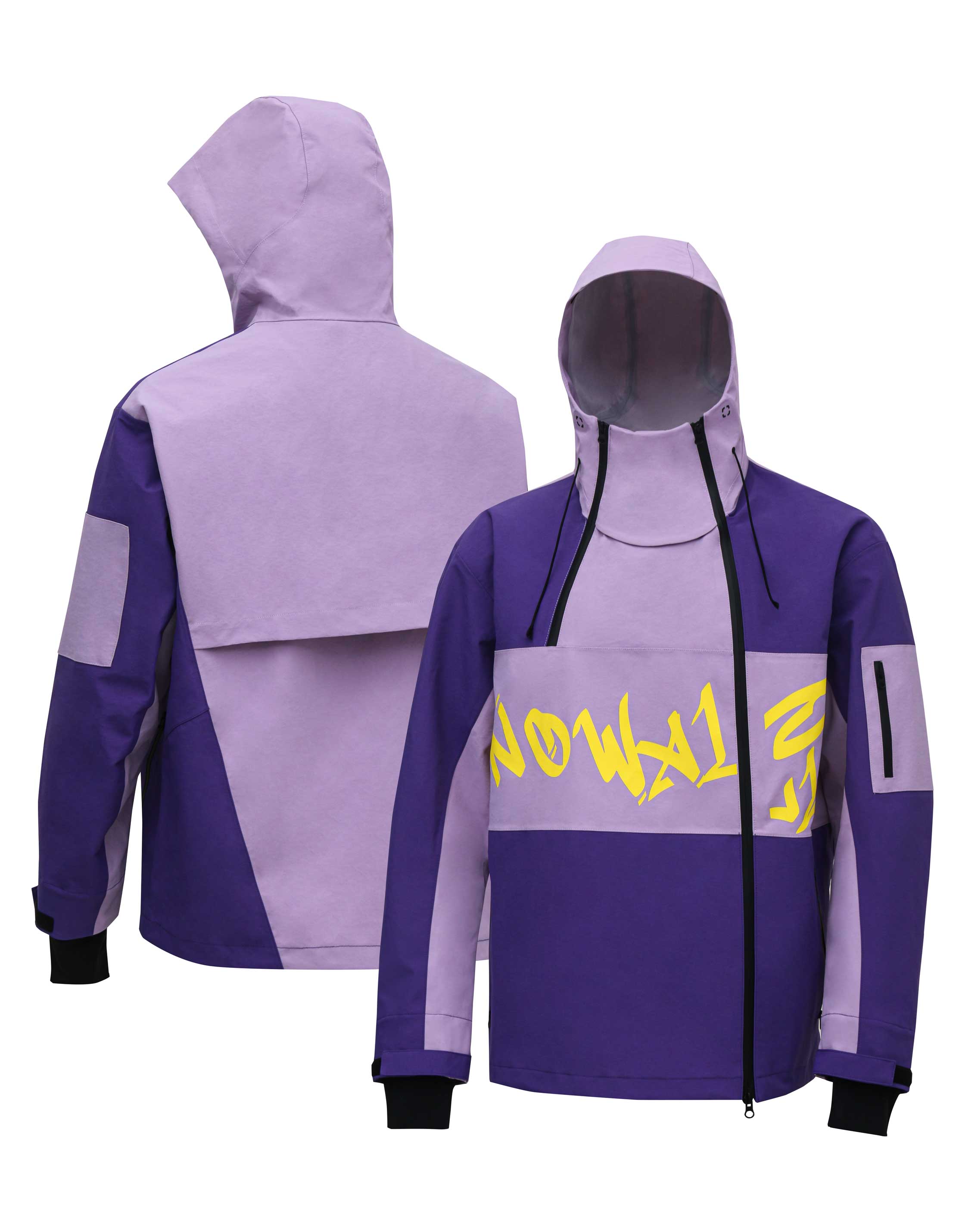 Jacket Waterproof Readygo Purple Multicolor