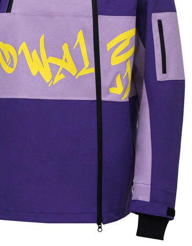 Jacket Waterproof Readygo Purple Multicolor