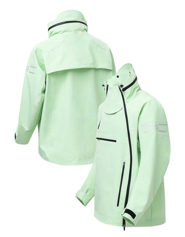Shell Jacket Waterproof Samurai Lime