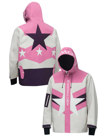 Jacket Waterproof A Star Born Pink