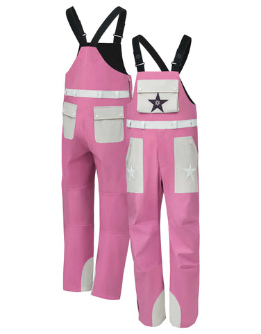Bib Pants Waterproof A Star Born Pink