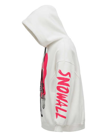 Hoodie Water Resistant ak457 White