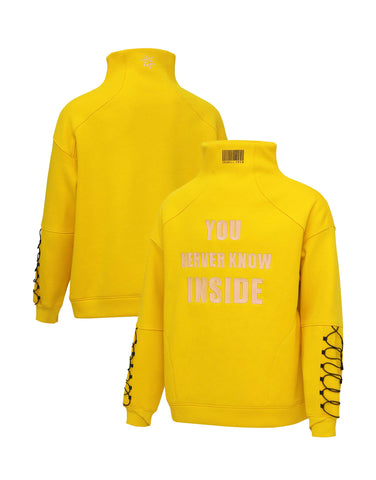 Hoodie Water Resistant Inside Lemon