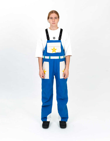 Bib Pants Waterproof A Star Born Blue