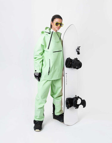 Shell Jacket Waterproof Samurai Lime